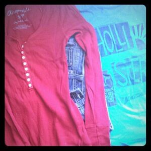  Blue Hollister Short Sleeve tshirt